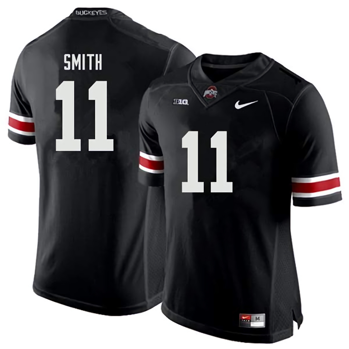 Tyreke Smith Ohio State Buckeyes Men's NCAA #11 Nike Black College Stitched Football Jersey IOO6456JC